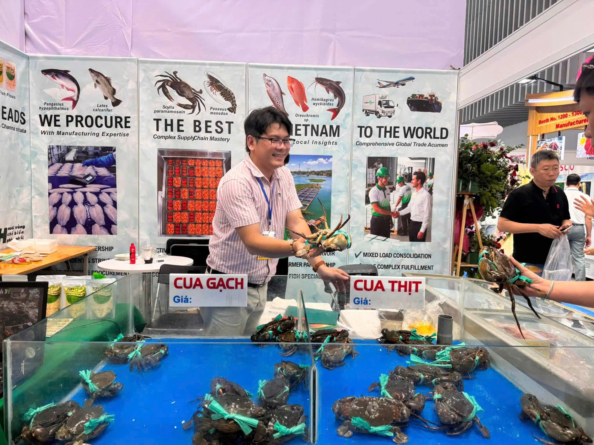 CHÚNG TA MUỐN ĐƯA CUA CÀ MAU ĐI BAO XA?